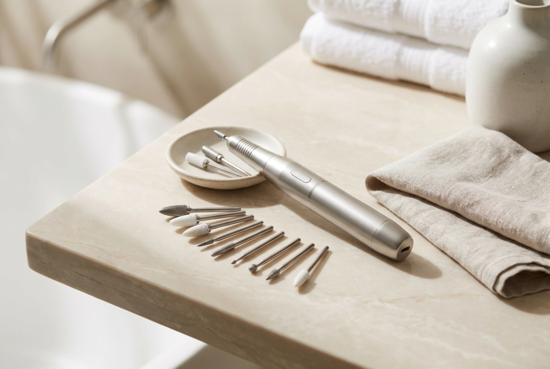 Močni brusilniki za nohte: nadzor hitrosti in zaščita nohtne plošče