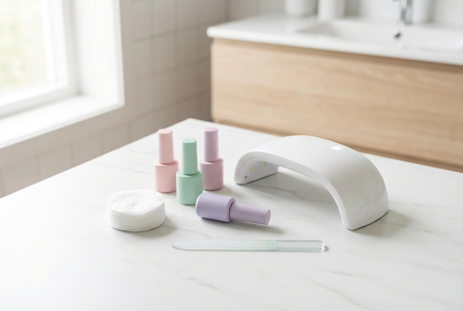 Hibridna manikura doma korak za korakom: od priprave do končnega sijaja