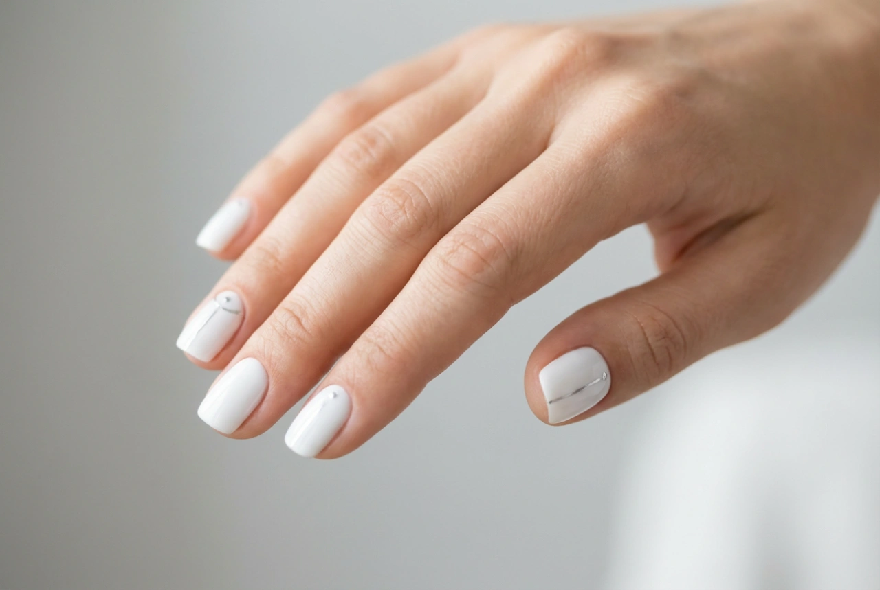 Okrasitev belih nohtov: kako dodati poudarke brez pretiravanja