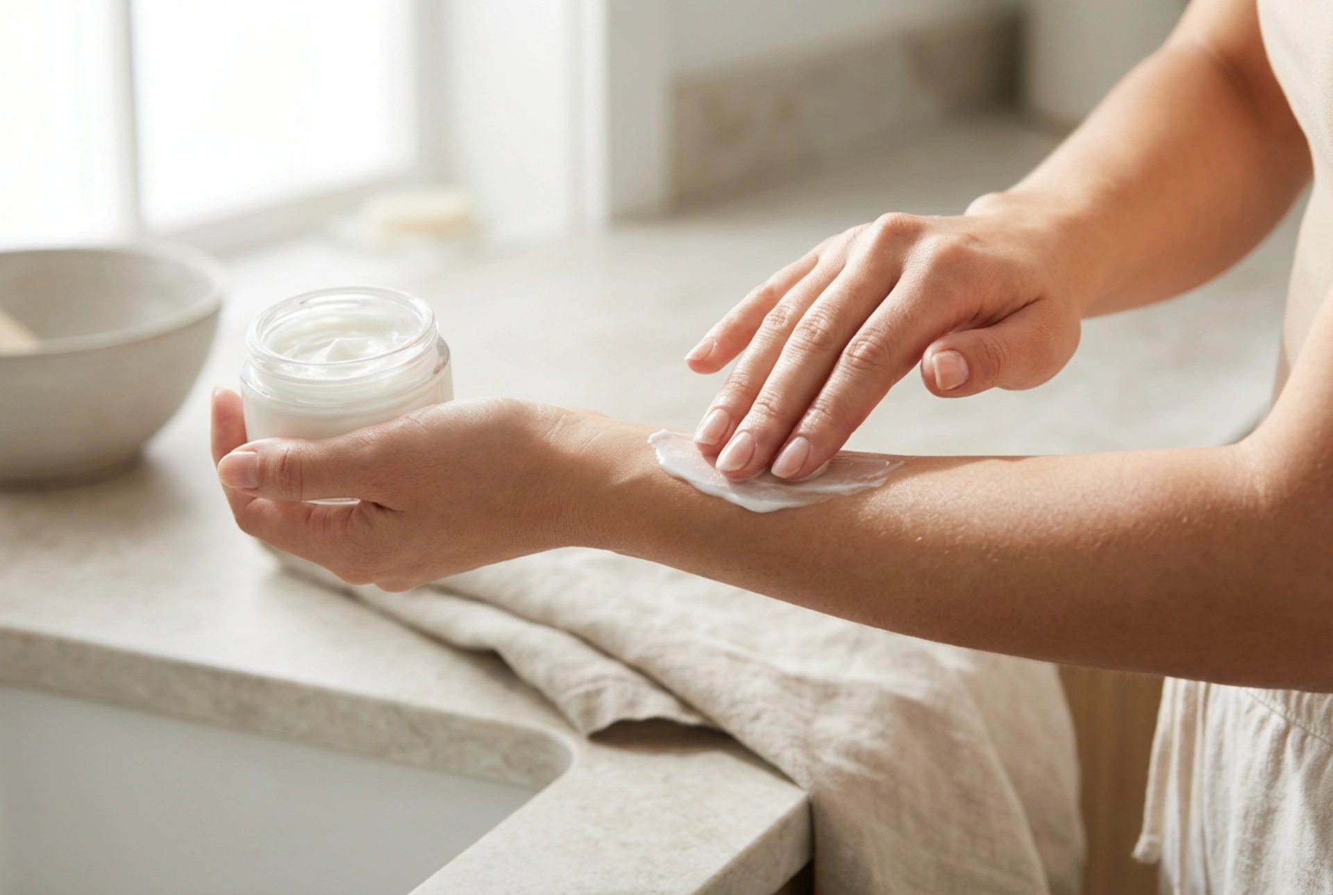 Retinol v negi telesa: losjon z retinolom in nežna uporaba