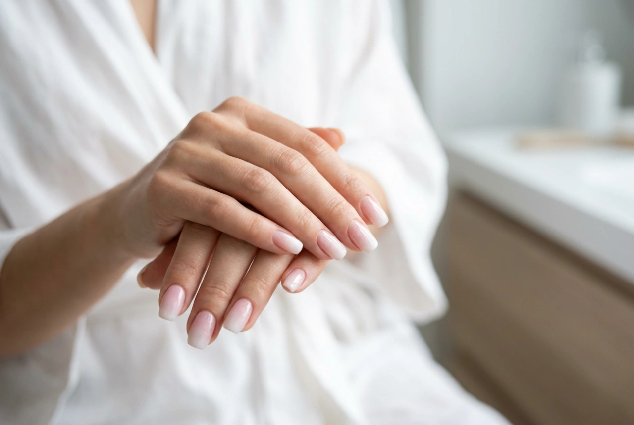 Poročni ombre nohti: elegantna manikura za veliki dan