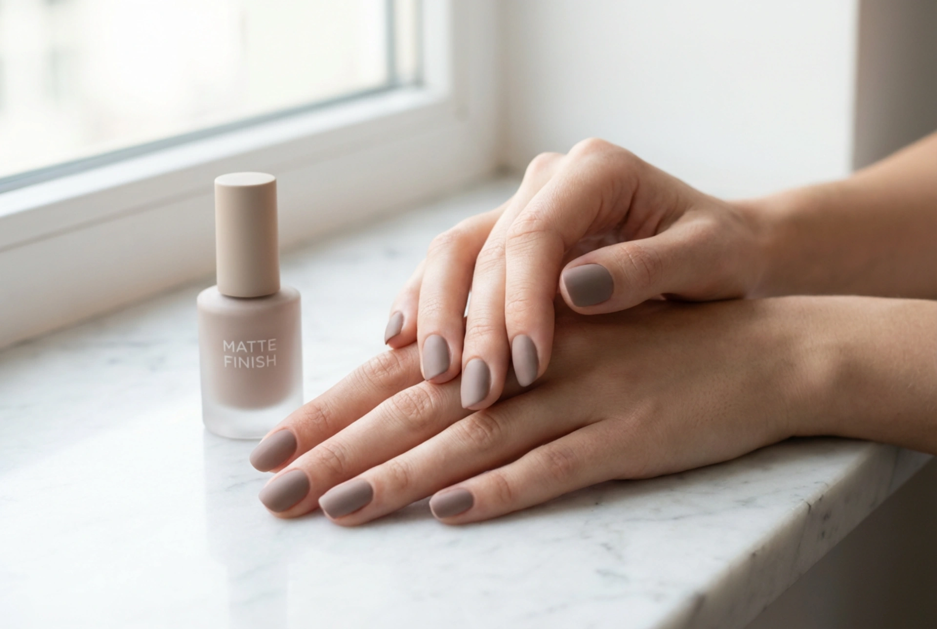 Mat lak za nohte: nanos brez prog in daljša obstojnost