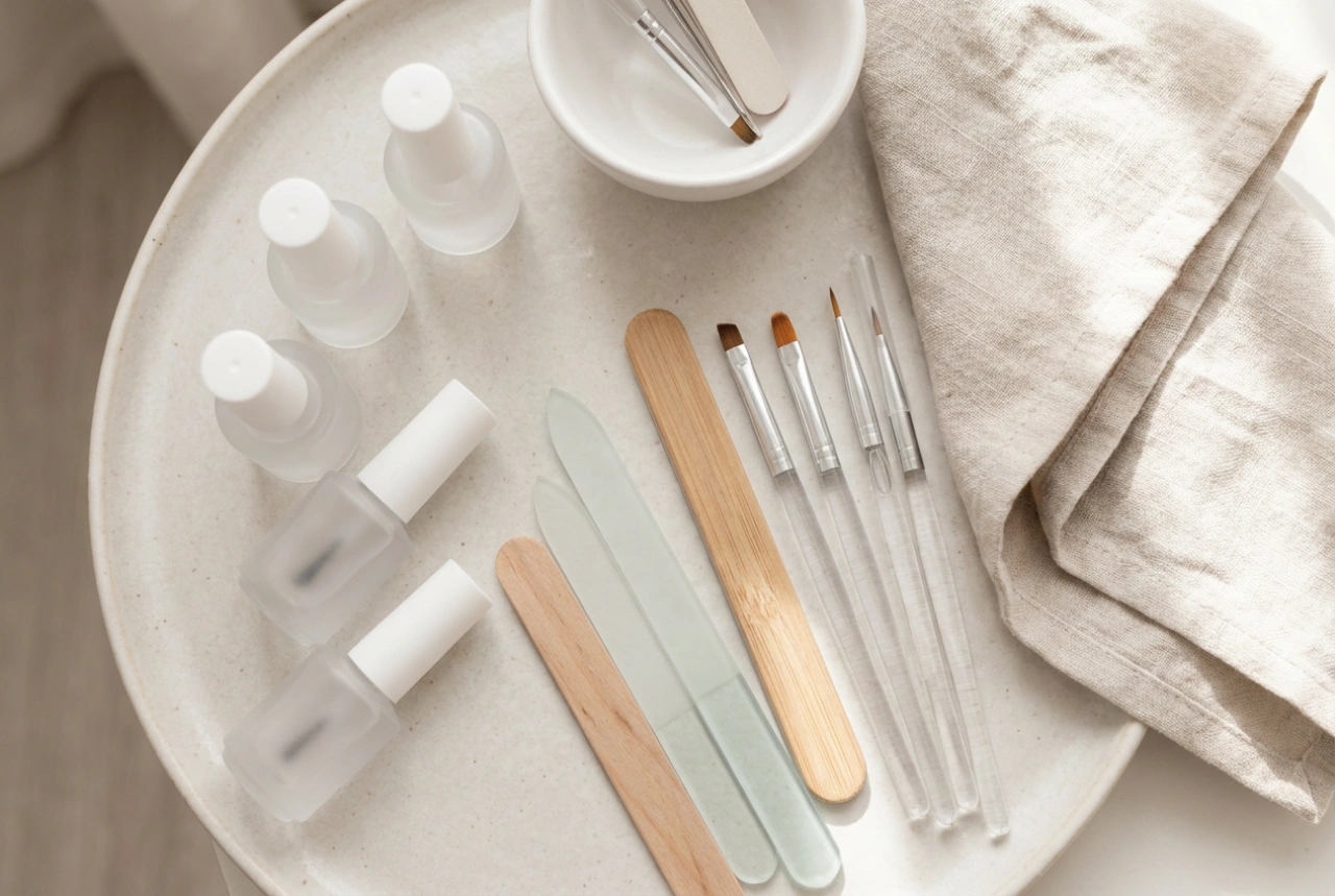 Set za podaljševanje nohtov: nujni izdelki in postopek po korakih