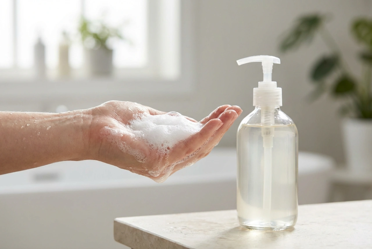 Izbira gela za tuširanje: sestava, pena in učinkovito izpiranje