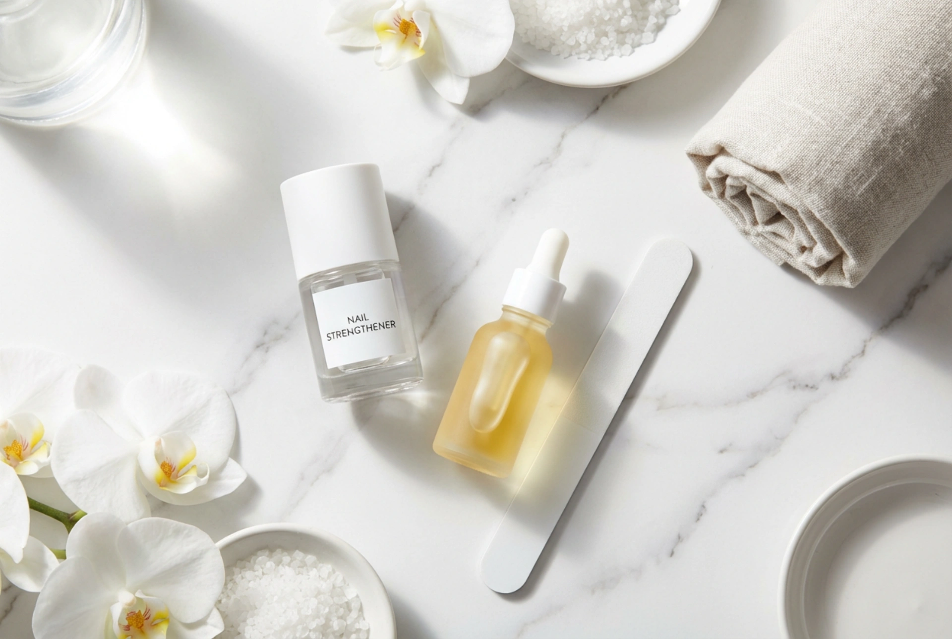 Krepitev nohtov doma: preproste navade, izdelki in napake