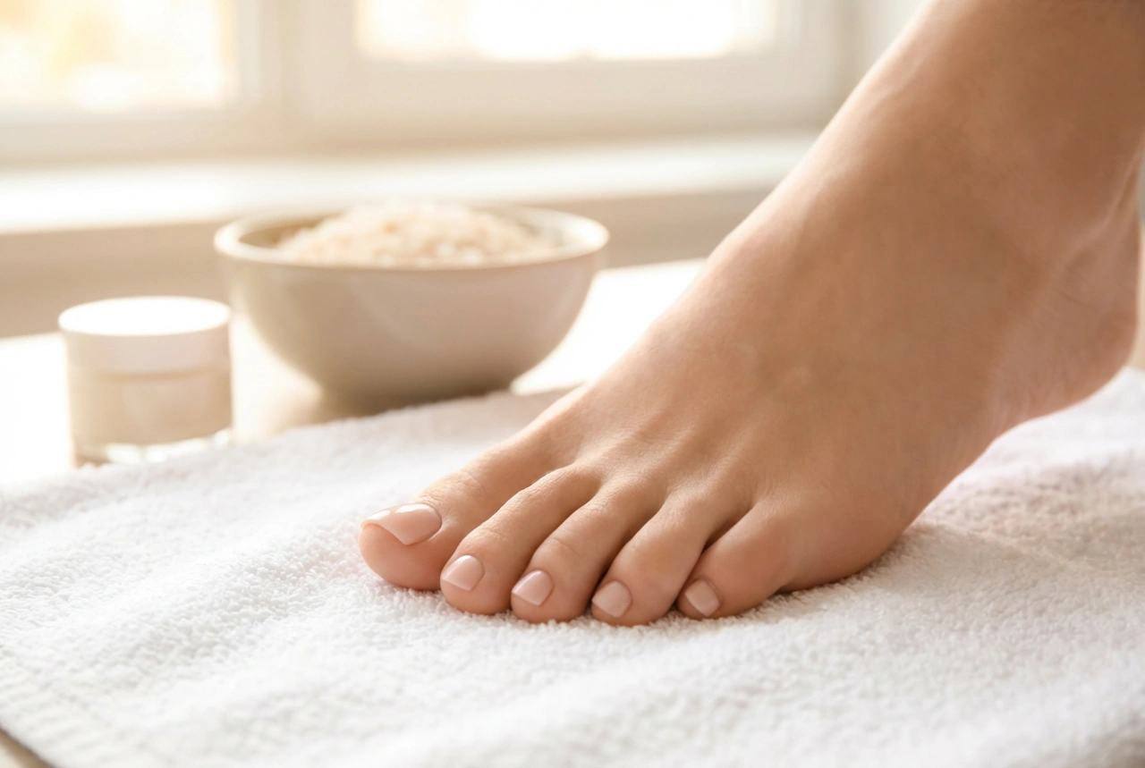 පාද සඳහා කෘත්‍රිම නිය: ප්‍රමාණය තෝරාගැනීම, ඇලවීම සහ ස්වභාවික නිමාව