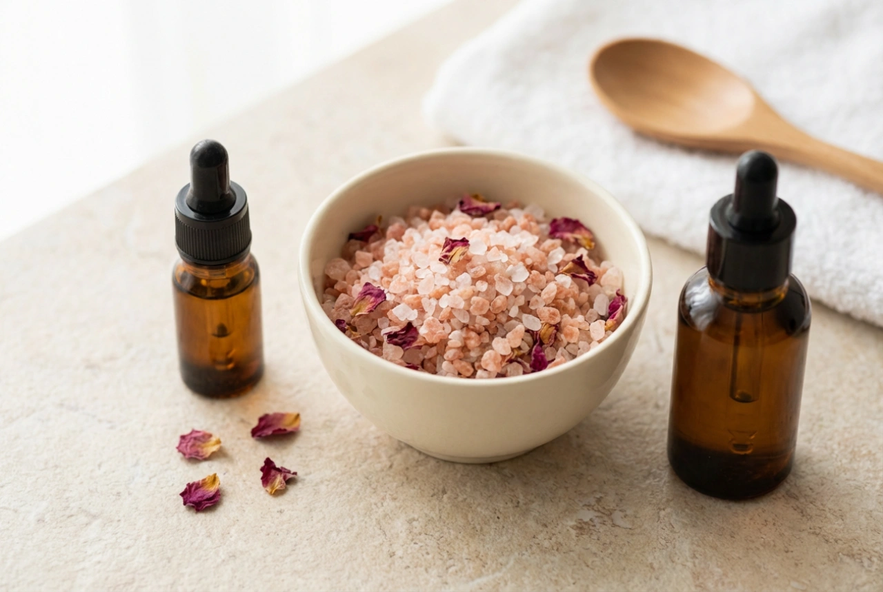 Kako uporabljati himalajsko sol za kopel: preprosti načini in aromatični dodatki