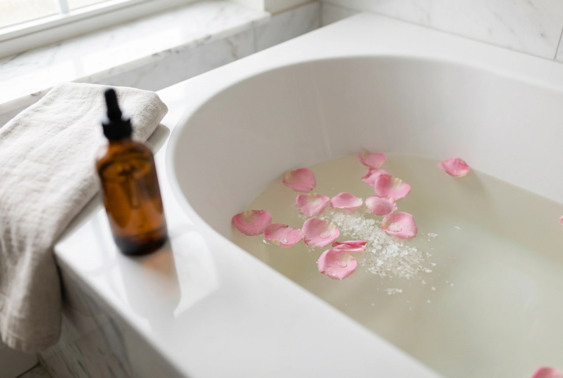 Sproščujoča kopel s soljo: aromatični dodatki in ritual