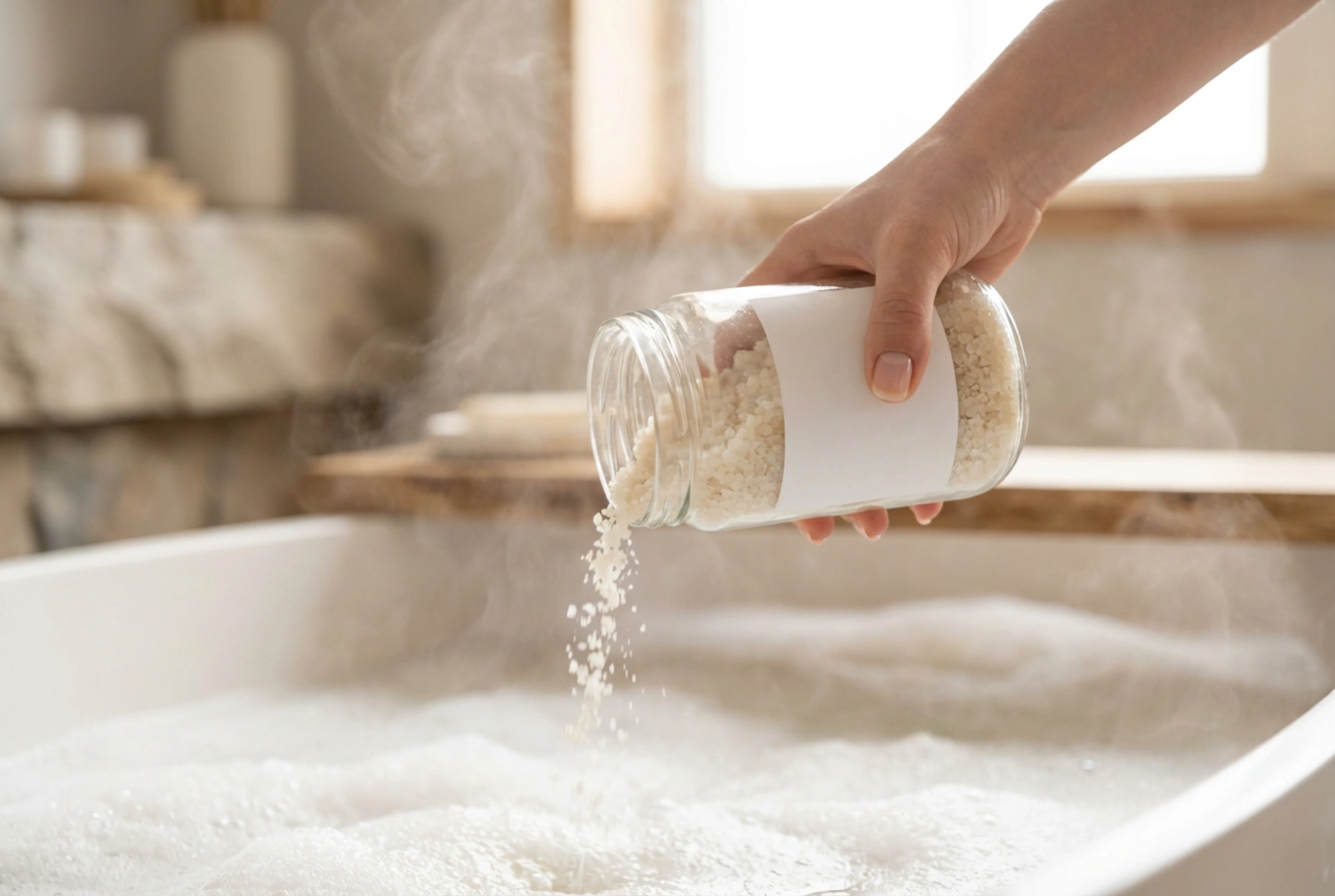 Magnezijeva sol za kopel: sproščujoč domači spa korak za korakom