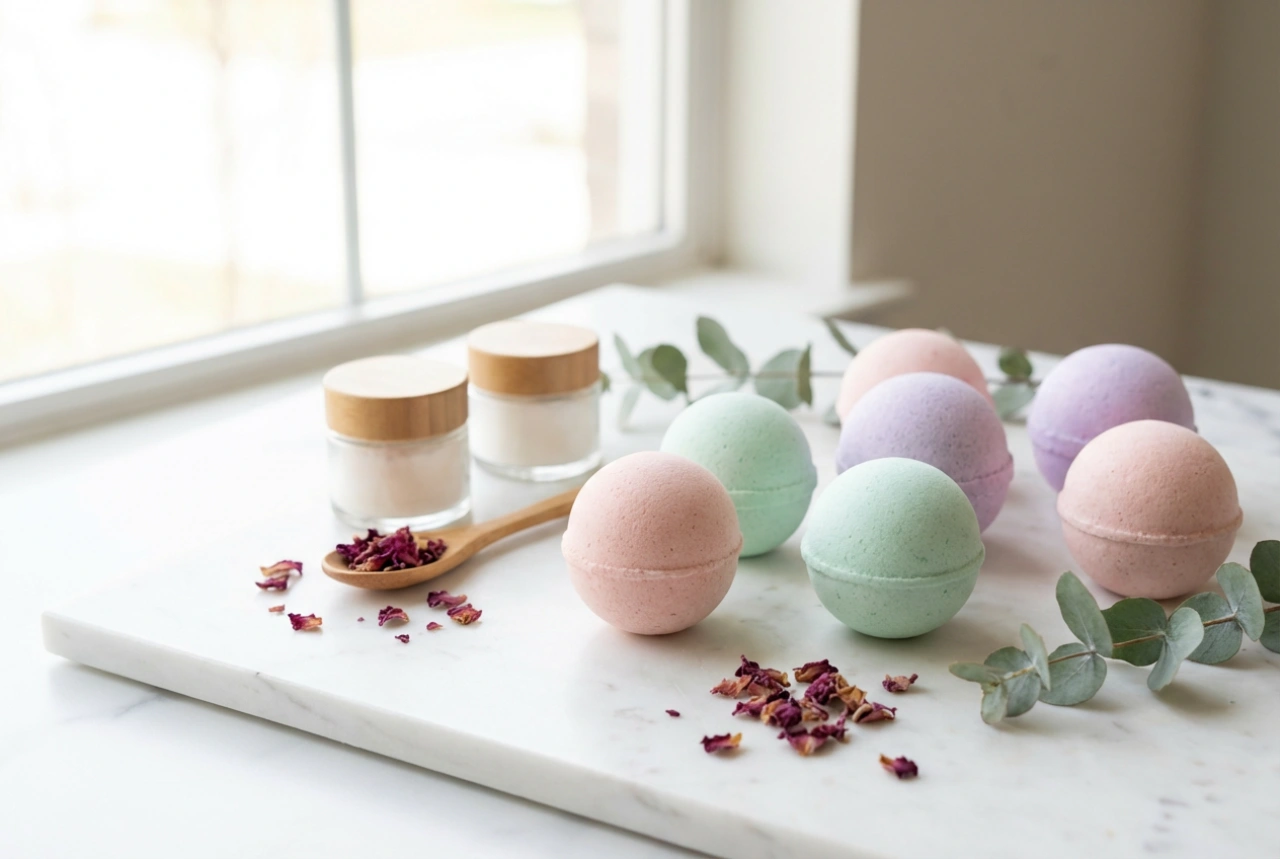 Naredi si sam kopalne kroglice: kako jih izdelati, oblikovati in posušiti