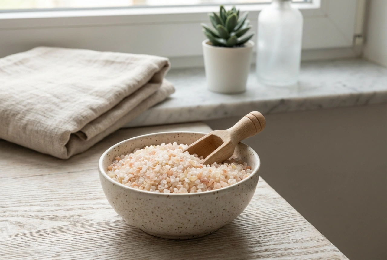 Blatna sol v domačem spa: kako jo uporabljati pri kopanju in negi
