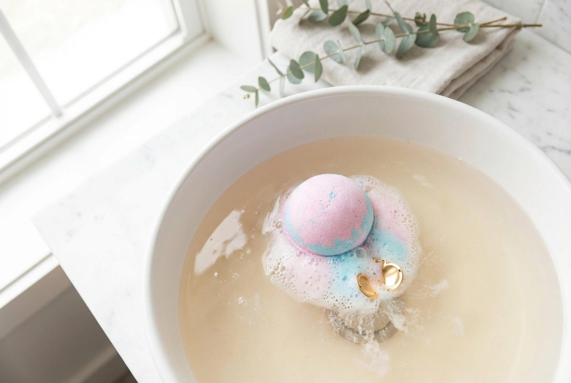 Kopalna kroglica s presenečenjem: kako varno skriti majhno darilo