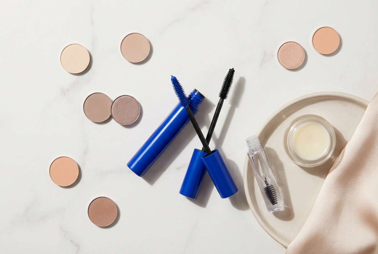 Modra maskara v praksi: s čim jo kombinirati in kako poudariti pogled