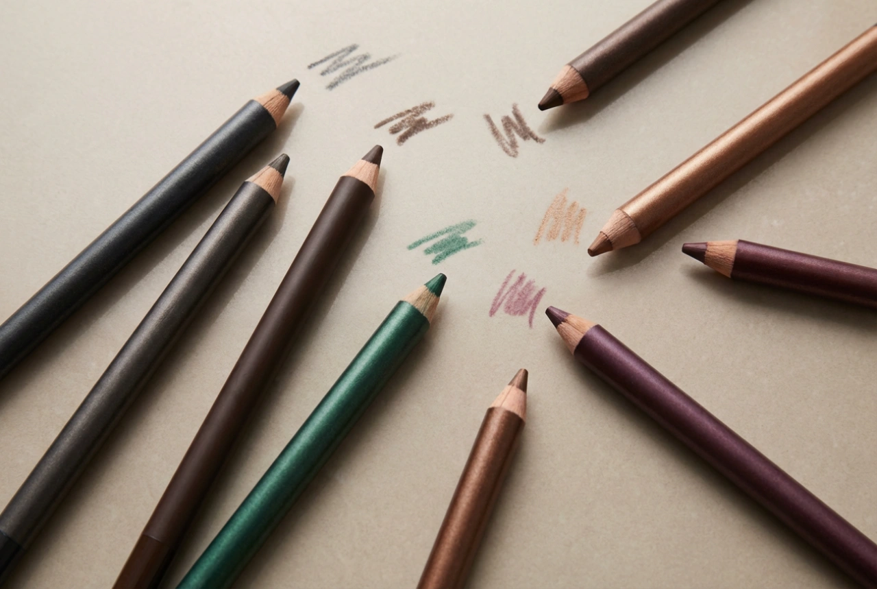 Dober svinčnik za oči: kako izbrati odtenek, formulo in obstojnost