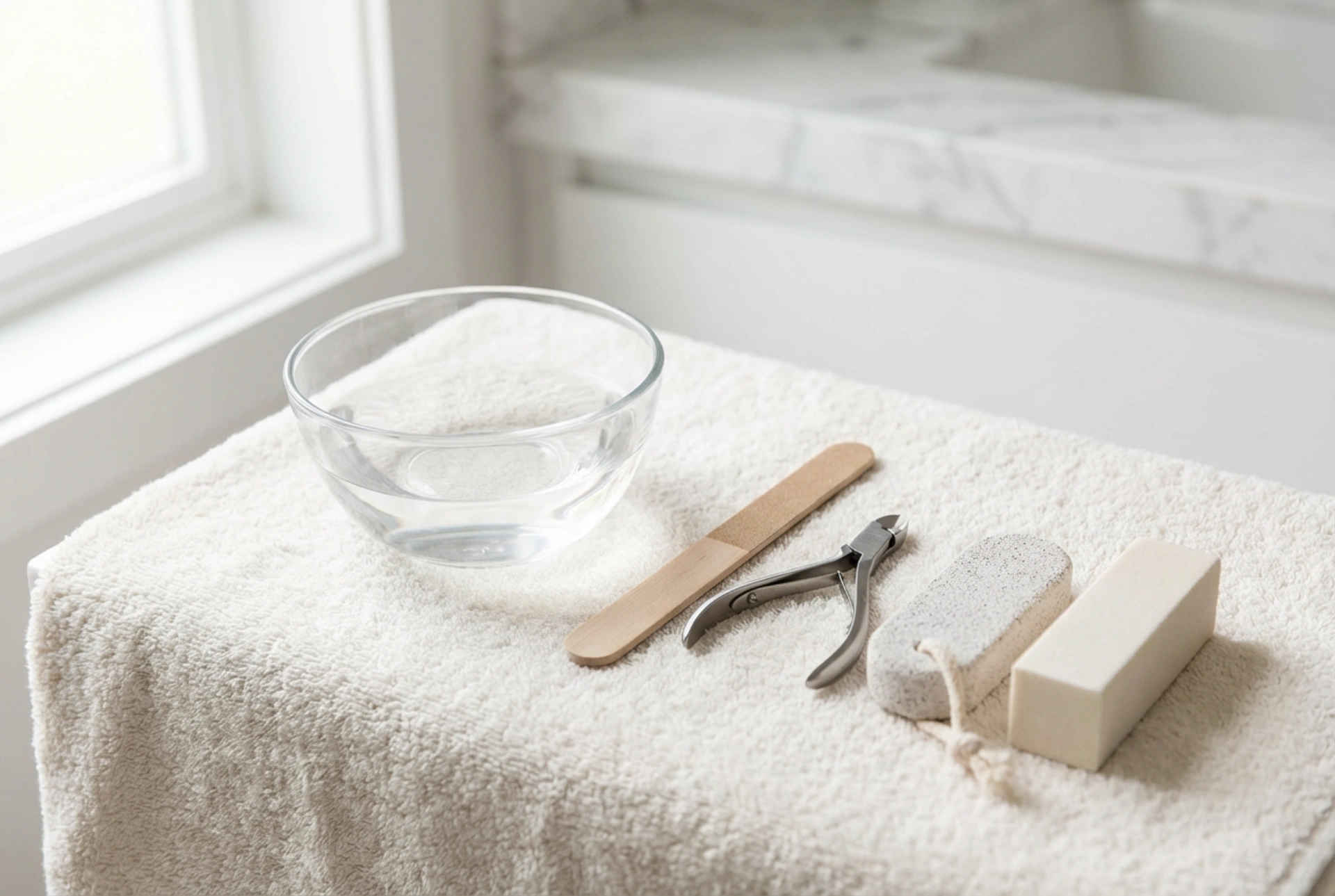 Set za pedikuro: nujna orodja, higiena in varna uporaba