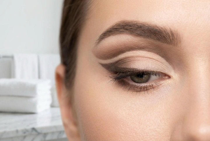 Ličenje cut crease: priprava veke, senčila in zaključek