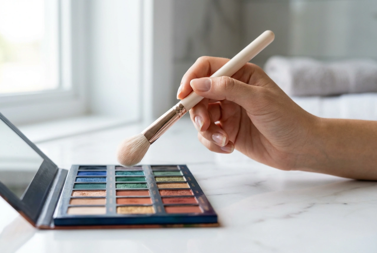 Barvna paleta senčil: Kako ustvariti popoln videz brez lis