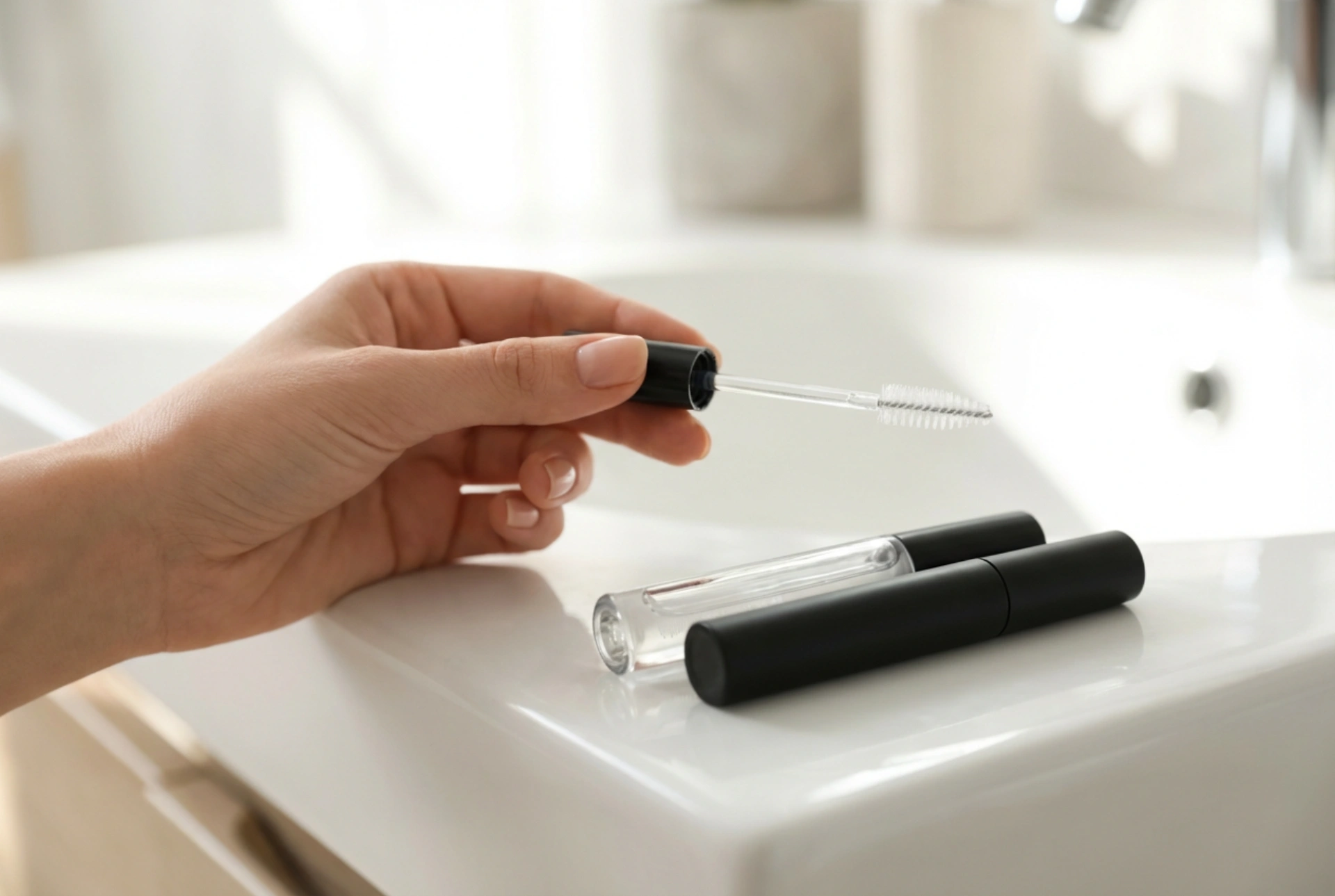 Prozoren in črn gel za trepalnice: uporaba in tehnike nanosa