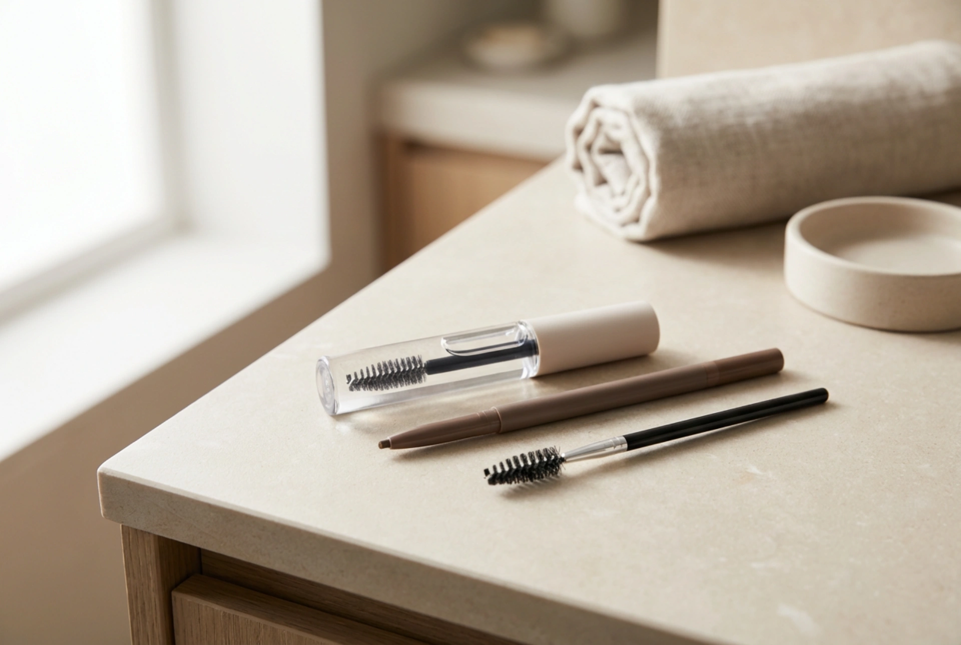 Set za oblikovanje obrvi: korak za korakom od česanja do utrjevanja