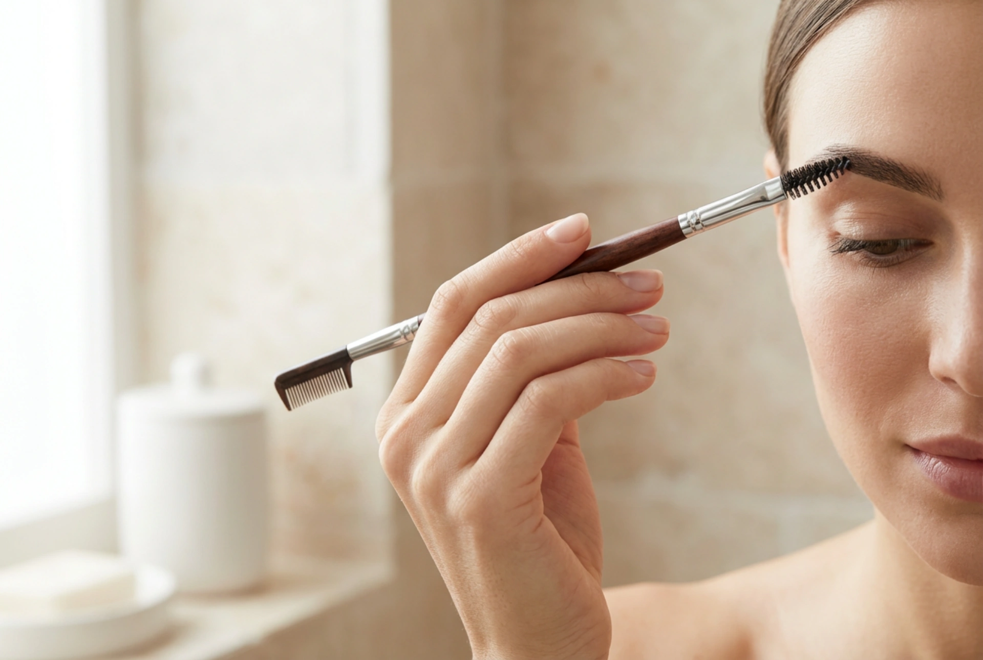 Glavniček za obrvi in trepalnice: kako oblikovati dlačice in ga kombinirati s krtačko