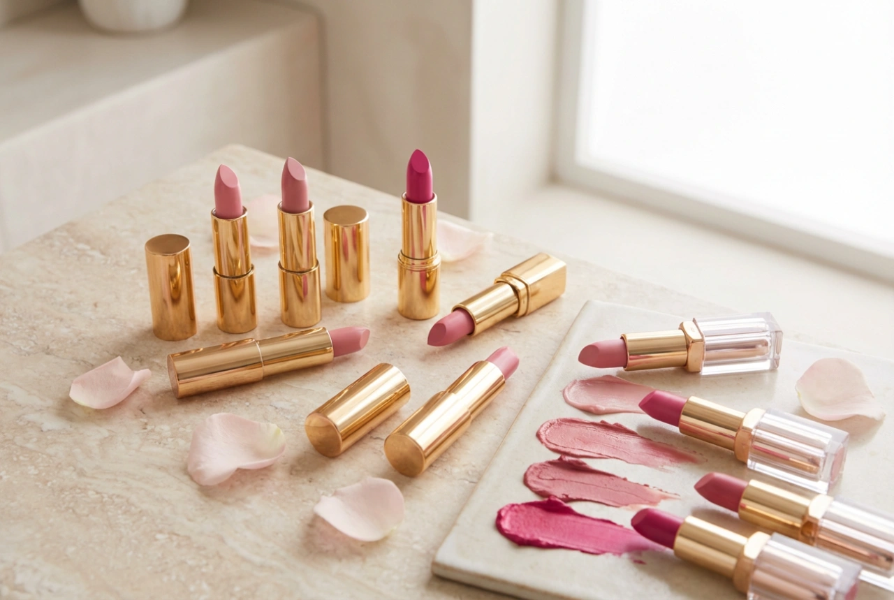 Rožnata šminka: kako izbrati odtenek glede na polt in barvo zob