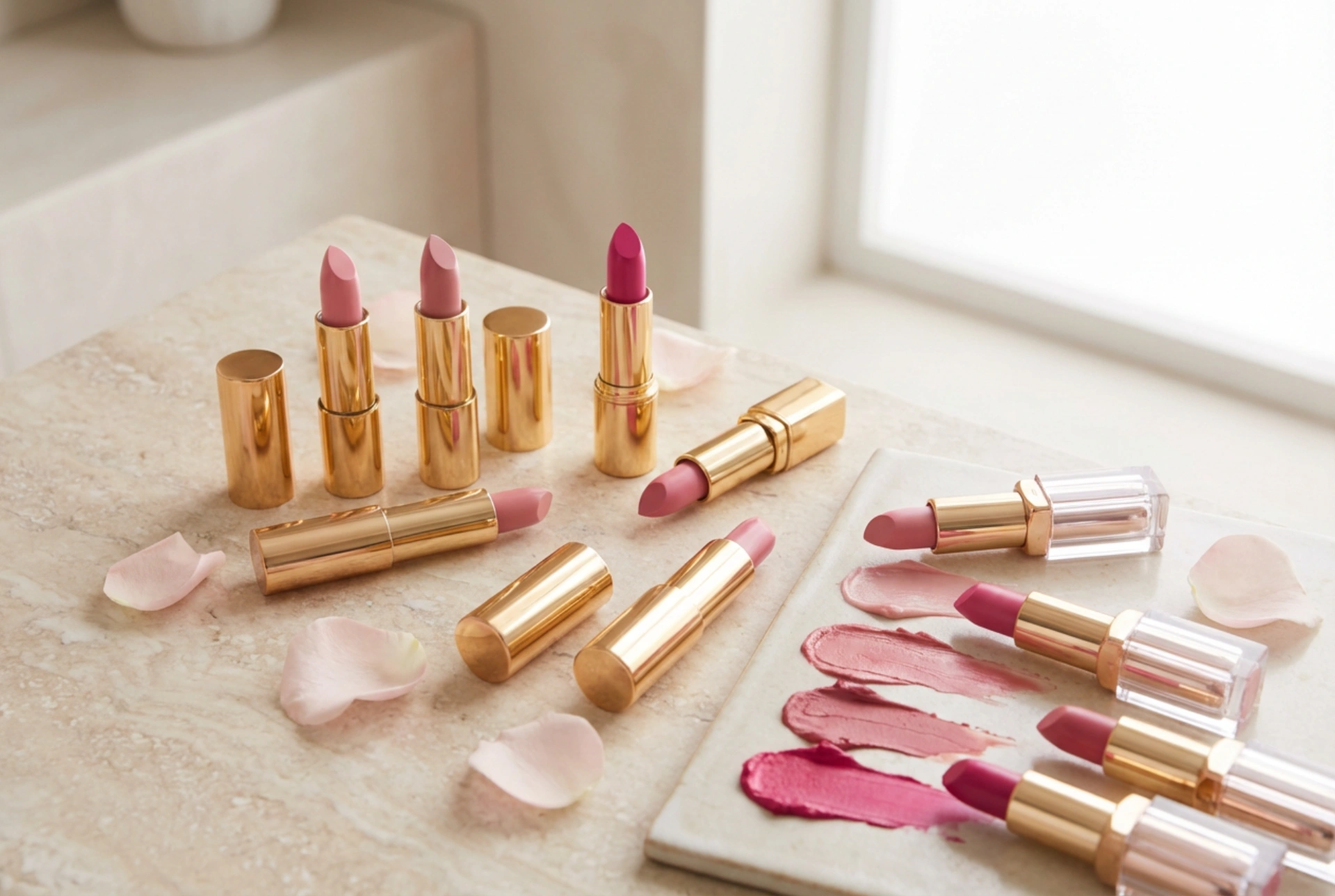 Rožnata šminka: kako izbrati odtenek glede na polt in barvo zob