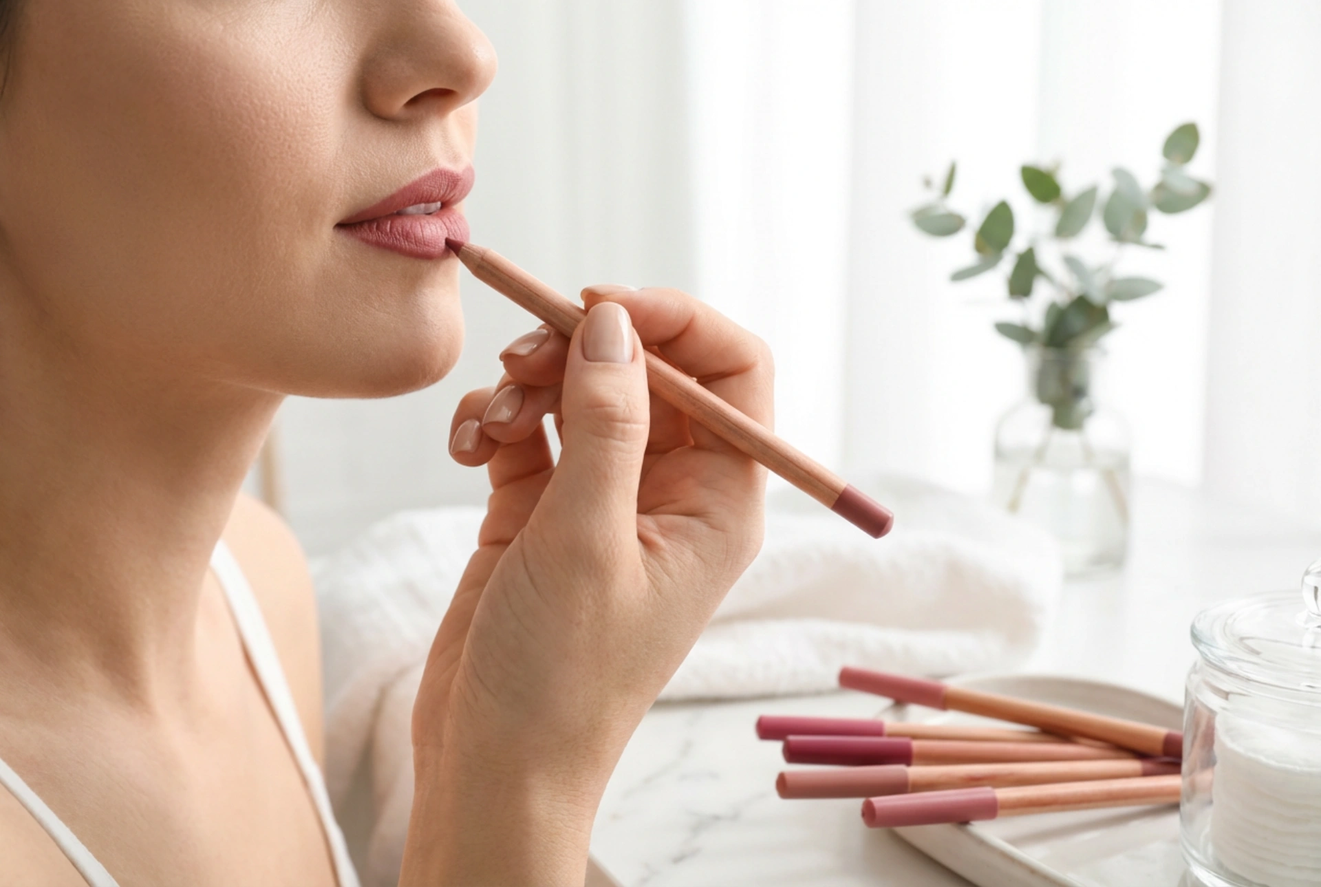 Svinčnik za ustnice korak za korakom: izbira barve, tehnike in napake