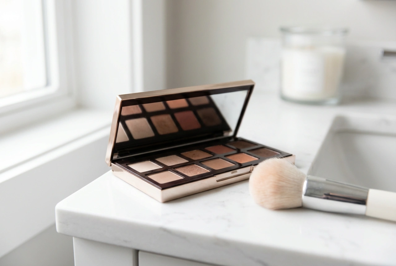 Paleta senčil na kratko: kako izbrati komplet in ustvariti usklajen make-up