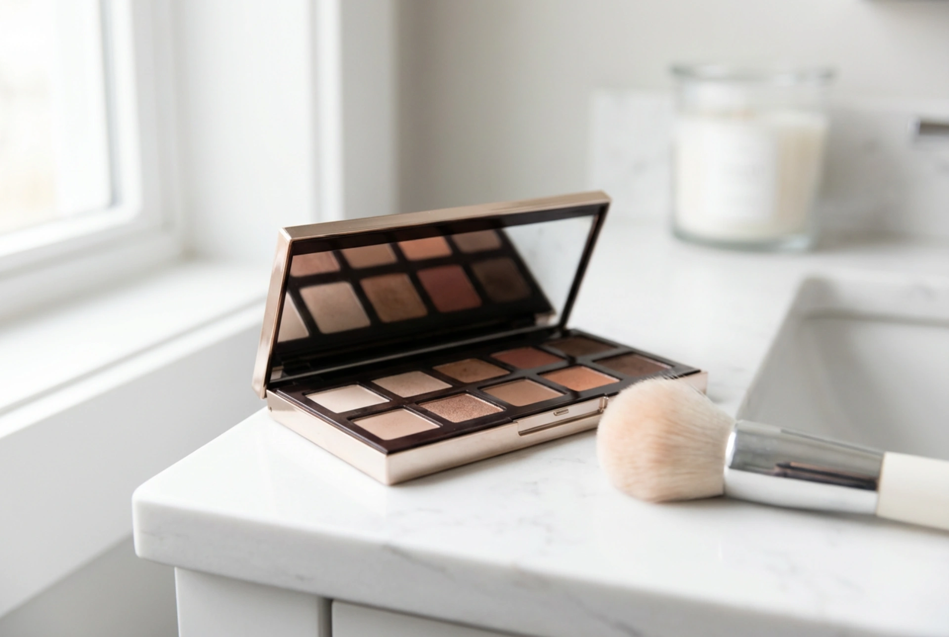 Paleta senčil na kratko: kako izbrati komplet in ustvariti usklajen make-up