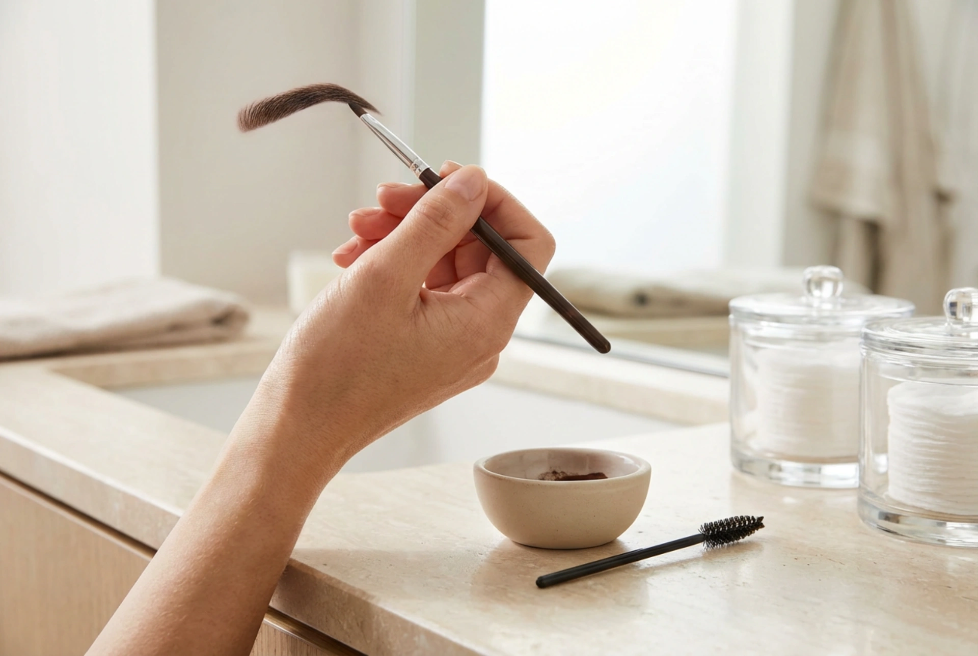 Dolgoobstojna kana za obrvi: priprava kože in čas delovanja