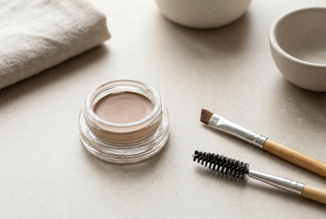 Pomade za obrvi: izbira teksture, čopiča in tehnike nanosa