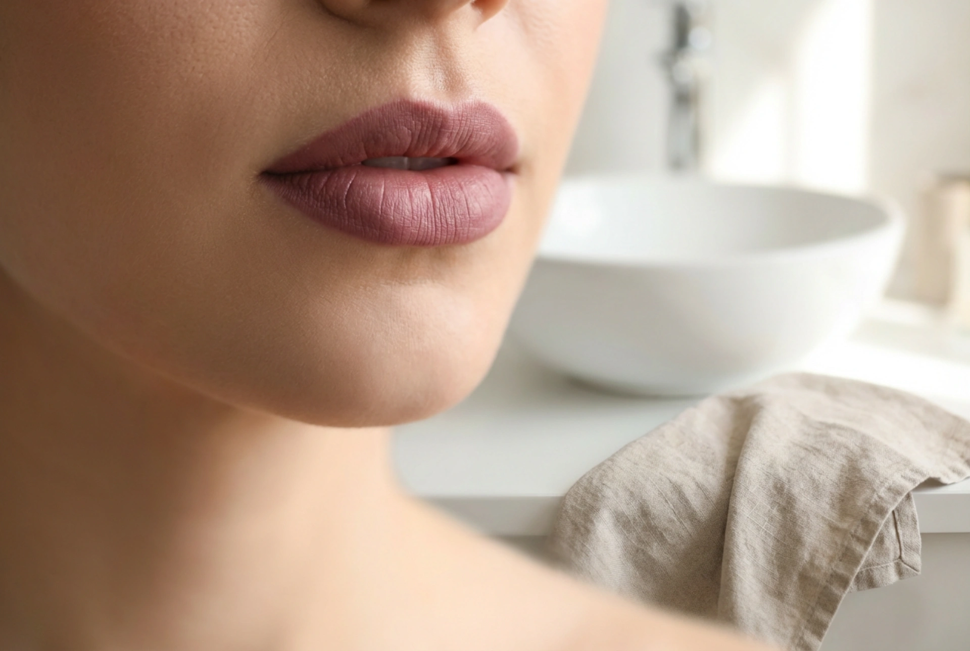 Mat šminka za ustnice: gladek zaključek brez izsuševanja